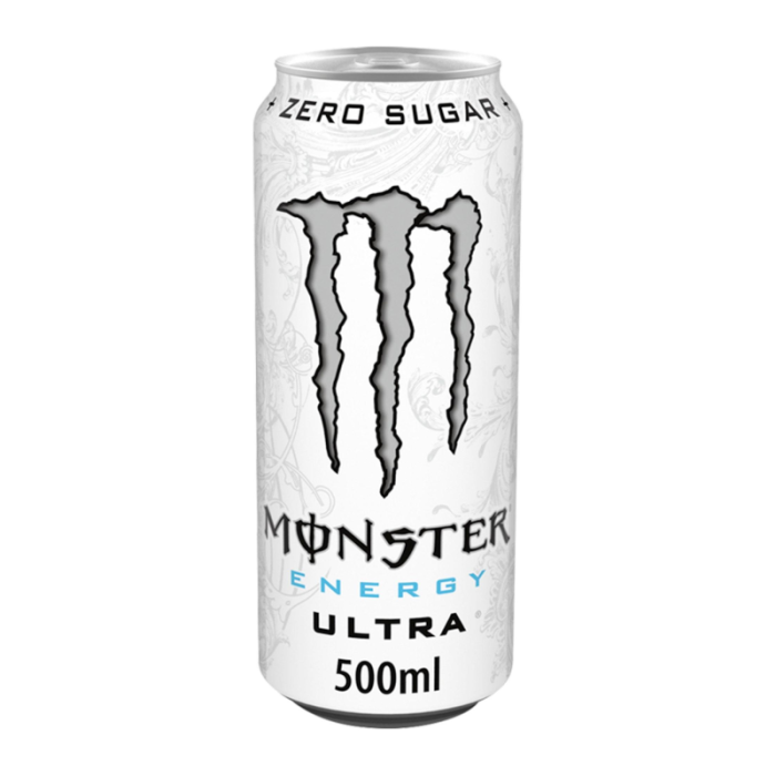 Monster Energy Ultra Zero White