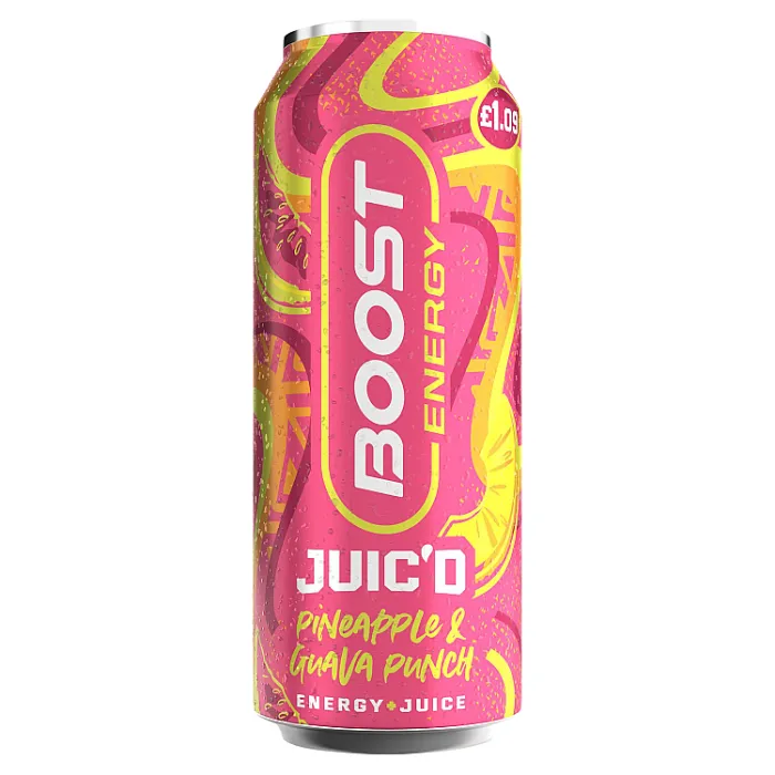 Boost Energy Pineapple & Guava Punch