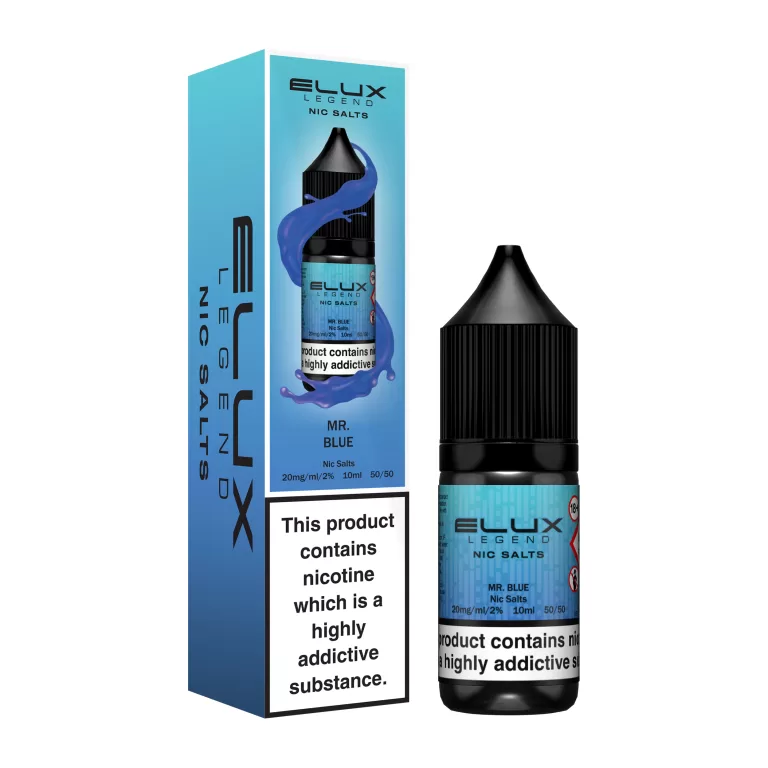 Elux Vape Juice -mr blue